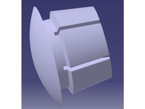 bar bant tak kolu yedek parça gidon 3d print model - Mito3D