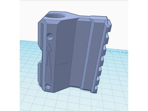 nerf doom-shuttle-talon Kralle sport & im freien caliburn doom talon 3d print model - Mito3D