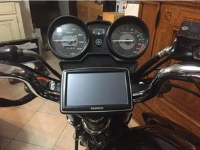 motorcycle support tomtom 3d printing motorcycle tomtom 3d print model - Mito3D