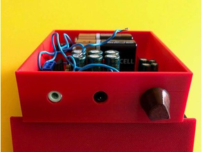 tpa6120 kulaklık amfisi durumda elektronik amplifikatör 3d print model - Mito3D