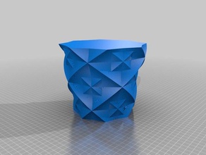 vase 9 decor customized 3d print model - Mito3D