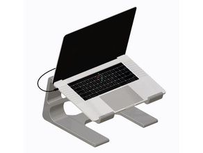 laptop stand computer accessories bracket 3d print model - Mito3D
