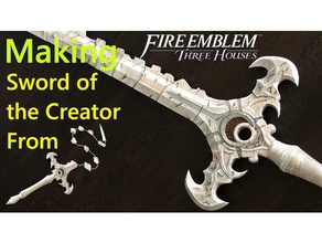 byleth espada del creador - fire emblem tres casas juegos de video 3d print model - Mito3D