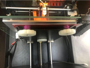 cama de nivelamento a roda Impressora 3d acessórios bucha heatbed 3d print model - Mito3D