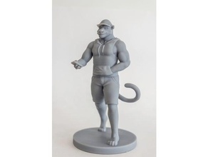 tiger ir criaturas 3d print model - Mito3D