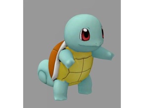 pokemon squirtle creatures anime collection figure 3d print model - Mito3D