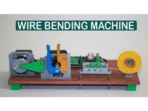diy wire bending machine arduino 3d print model - Mito3D