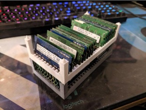 ram caja de almacenamiento la v4 3d print model - Mito3D