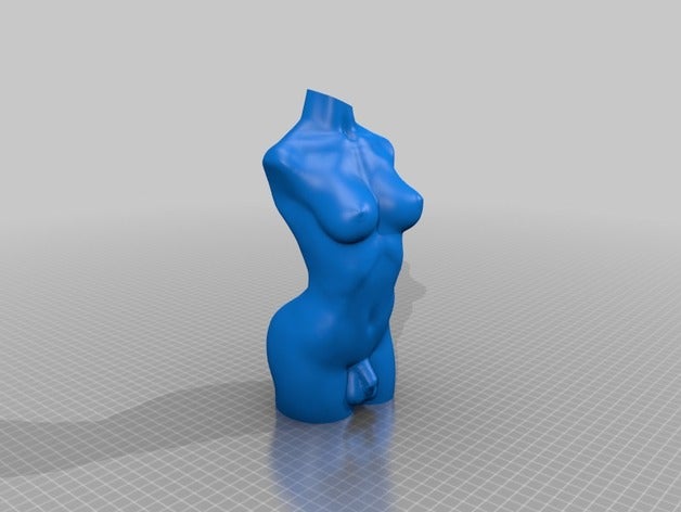 hermaphrodite bisexuels nude sexuelle transexuels 3D print model - Mito3D