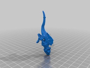 la salamandre jeux proxy miniatures seraphon 3d print model - Mito3D