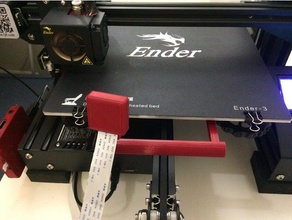 ender3 bed handle raspberry pi camera mount v2 3d printer accessories ender 3 3d print model - Mito3D