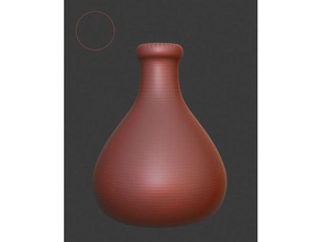 fiole de potion jeux la bouteille le mdn jeton flacon guérison 3d print model - Mito3D