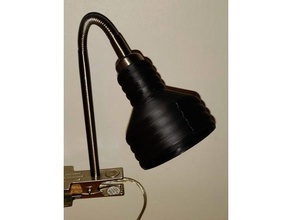 gu10 led spot lampshade decor curtain rail stop stopper spotlight 3d print model - Mito3D