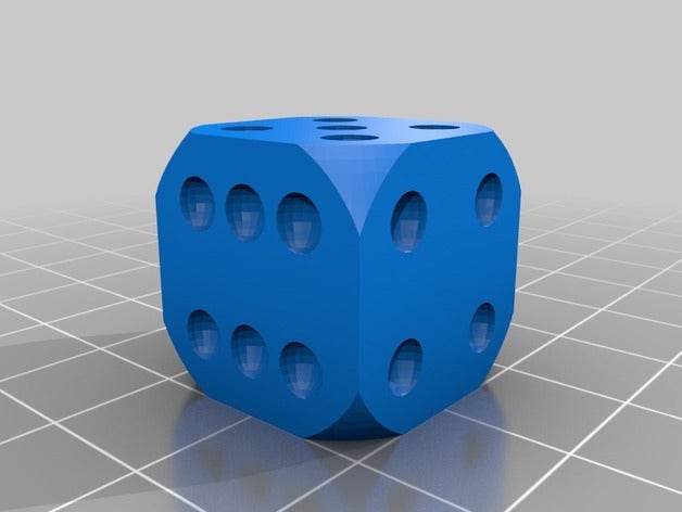 meine angepasste dado escalable 20mm 3d-drucken kundengebundene 3D print model - Mito3D