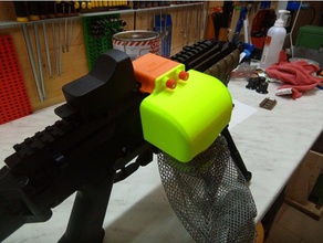 cz scorpion latón catcher la recarga el disparo 3d print model - Mito3D