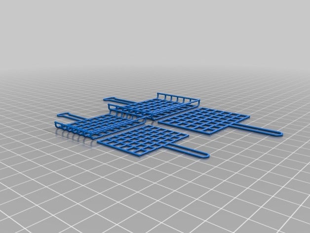 braai grid 3D print model - Mito3D