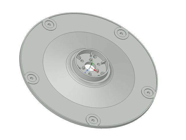 Schneid-Scheibe 190 mm 5 Blatt husqvarna gardena messerscheibe 585 29 69-01 outdoor & Garten automower schneiden Festplatte disk sileno 3D print model - Mito3D