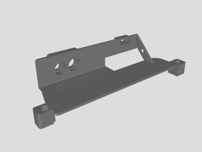 falcon ct60e powersupply adapter 3d printers atari bracket curtain rail stop stopper 3d print model - Mito3D