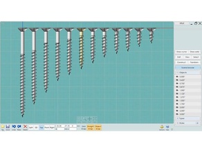 Holz-Schrauben-Sortiment lernen Vorhang Gardinenschiene Vorhang-Bahn-Haltestelle Vorhang-schiene stopper 3d print model - Mito3D