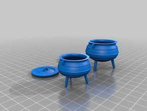 drie poot potjie r c veículos 3d print model - Mito3D