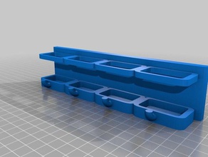 key rack - llavero organization 3d print model - Mito3D
