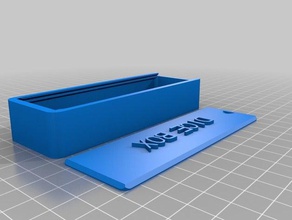dice box rounded lid containers customized 3d print model - Mito3D