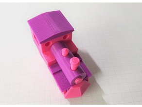 oyuncak tren, ahşap tren brio & oyun aksesuarları perde rayı dur stoper 3d print model - Mito3D