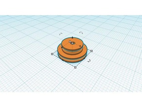 pulley 20mm-hole 3d printing 3d print model - Mito3D