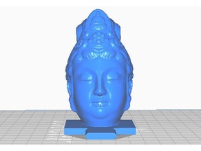 buddha v2 incense burner interchangeable decor holder 3d print model - Mito3D