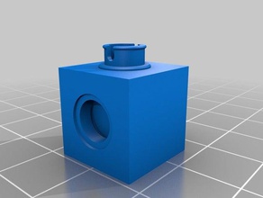 bloxels construction toys building voxel 3d print model - Mito3D