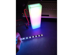 led lamp diy lad ws2812 arduino 3d print model - Mito3D