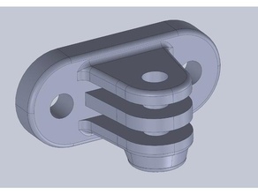 modular mounting system 20mm bracket 3d printer parts clamp mount 3d print model - Mito3D