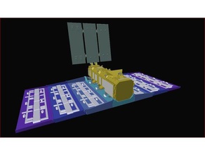 saocom satellitare fisica & astronomia l'argentina l'istruzione hobby modello la spazio 3d print model - Mito3D