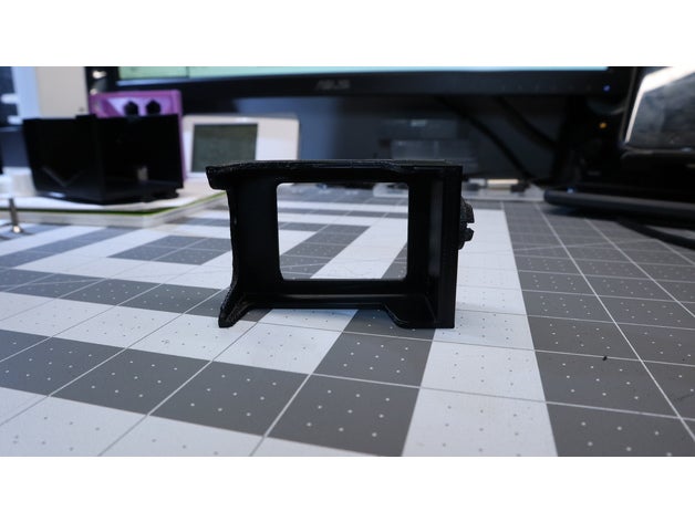 sport camera slide support 3d printer accessories 20x20 extrusion 3dprinter action ender3 pro sportcam cam 3D print model - Mito3D