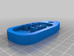 portecletikitiki ménage personnalisé 3d print model - Mito3D