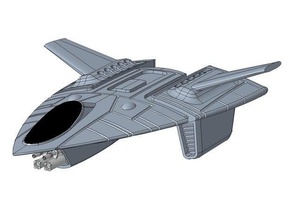 comandante del ala - f-27l flecha juegos y juguetes pc-game scifi starfighter tablero de la mesa wing commander 3 4 3d print model - Mito3D