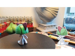 280-ralts creatures 1 10 scale 3db pokemon ralts 3d print model - Mito3D