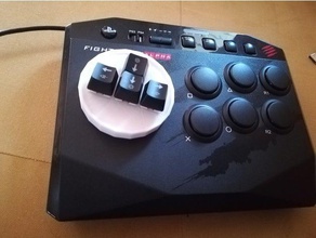 mixbox versão 201 arcade botão joystick stick fightstick hitbox street fighter tekken 3d print model - Mito3D