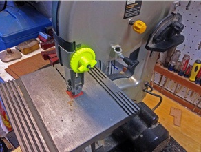 ryobi a serra de fita, ajuste altura botões máquinas-ferramentas fita bs901 peça substituição peças 3d print model - Mito3D