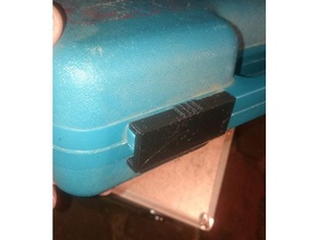 makita Bohrer box catch lock Werkzeug-Halterungen & - Boxen makita-box fangen latch 3d print model - Mito3D