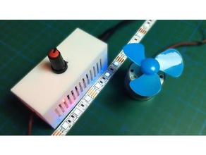 lm2596 controller box 3d printing potentiometer 3d print model - Mito3D
