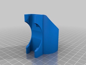 dimafix pen v slot 3d printer accessories architecture curtain rail stop stopper 3d print model - Mito3D
