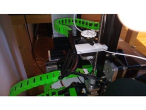 la cadena de apoyo creality ender 3 Las impresoras 3d arquitectura cortina parada tren tapón 3d print model - Mito3D
