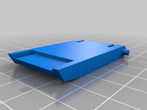 30 mm klavye ayak yedek parça mimarlık perde rayı dur stoper 3d print model - Mito3D