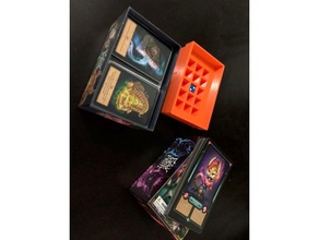 fuzzy mage fight insert toy & game accessories boardgame inserts fuzzy-mage-fight 3d print model - Mito3D