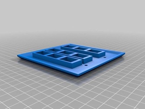 meu personalizados remodded wally placa de personalizador sistemas peças substituição personalizado 3d print model - Mito3D