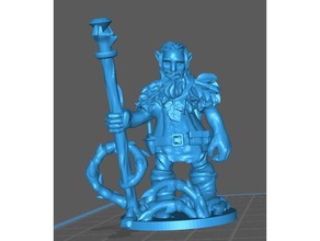 firbolg minyatür dungeons dragons druid oyunlar 28 mm dnd zindan pathfinder 3d print model - Mito3D