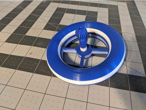 kevins top 2b mechanische Spielzeuge spinning 3d print model - Mito3D