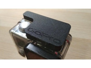 cierre carcasa estanca go pro hero 3 de la cámara 3d print model - Mito3D
