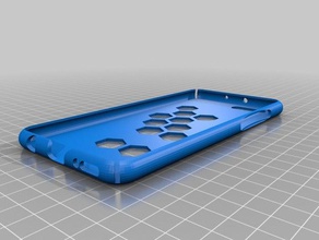 onur görünüm 10 vaka hexagon tarzı cep telefonu görüntüleyin 3d print model - Mito3D